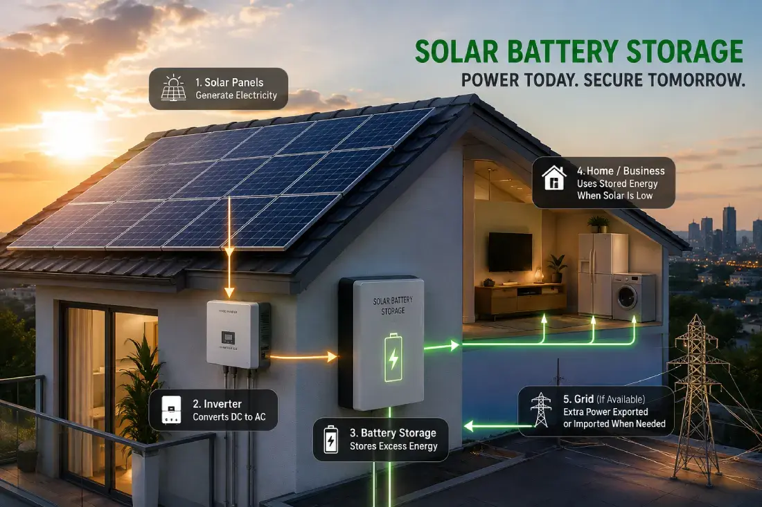 Solar Battery Storage in India: Is It Worth It in 2026?